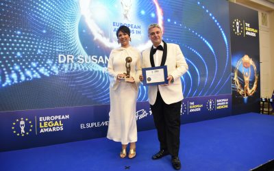European Awards in Medicine 2025: La Dra. Susan Díaz Reverand, primera mujer galardonada en Rinoplastia